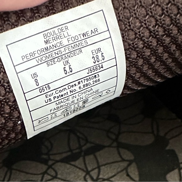 Merrell Womens Mimosa Moc Boulder Comfort Shoes Brown Leather Slip On Size 8 - Picture 11 of 11